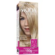 Coloração Altamoda Kit 9.1 Louro Claríssimo Cinza