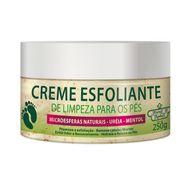 Creme Esfoliante Flores & Vegetais para Pés Ureia Mentol