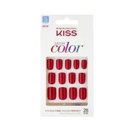 Unhas Postiças Kiss New York Salon Color New Girl