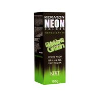 Tonalizante Keraton Neon Colors Kriptonit Green - 100g