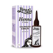 Henna Creme Himalaya Castanho Médio 70g