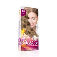 Tintura Creme Bela&Cor 8.0 Louro Claro