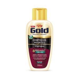 Shampoo Niely Gold Compridos Fortes 300ml