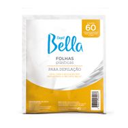 Folhas Plásticas para Depilação Depil Bella 60 Unidades