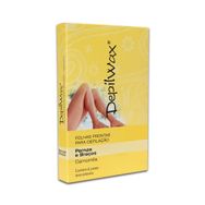 Folhas Prontas Depilwax para Depilação Pernas e Braços Camomila com 8 Pares