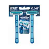 Aparelho de Barbear Enox Expert Masculino com 2 Unidades (1750)