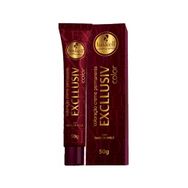 Coloração Creme Haskell Excllusiv Color 4.66 Castanho Médio Vermelho Intenso