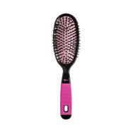 Escova Ricca Black & Pink Oval Grande (2411)