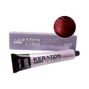 Coloração Keraton Dual Block 6.62 Louro Escuro Vermelho