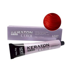 Coloração Keraton Dual Block 7.66 Louro Médio Vermelho Extra Intenso