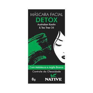Máscara Facial Detox Australian Kaolin & Tea Tree Oil 8g