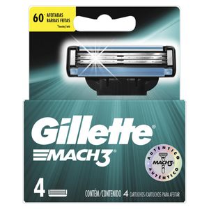 Carga para aparelho de barbear Gillette Mach3