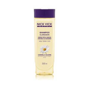 Shampoo Nick & Vick Clareador Nutri 300ml