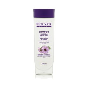 Shampoo Nick Vick Nutri Limpeza Profunda 300ml