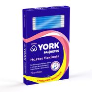 Hastes Flexíveis York Embalagem Econômica 75 unidades