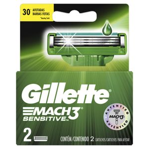 Carga para aparelho de barbear Gillette Mach3 Sensitive