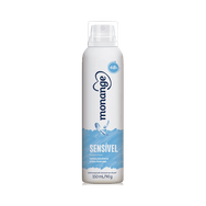 Desodorante Aerossol Antitranspirante Monange Feminino Sensível 150ml