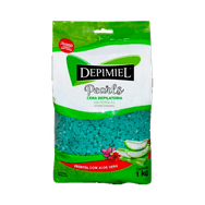 Cera Depilatória Depimiel Granulada Aloe Vera 1Kg