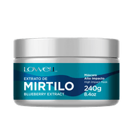 Máscara Lowell Extrato de Mirtilo 240g