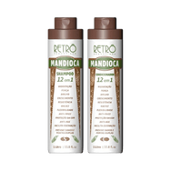 Kit Shampoo + Condicionador Retrô Mandioca 12em1 1000ml