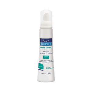 Mousse de limpeza Facial Nupill Dermo Control Aloe Vera 150ml
