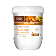 Creme Massagem Corporal D'agua Natural Argan 650g
