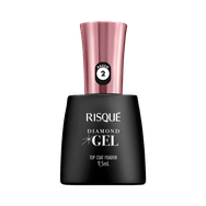Top Coat Fixador Risqué Diamond Gel Cremoso
