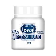 Pedra Hume Pó Ideal 50g