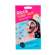 Máscara Facial Ricca Borbulhante para Desintoxicar a Pele