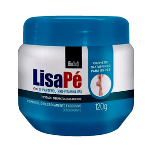Creme Lisa Pé Soft Hair D-Pantenol 120g