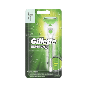 Aparelho Gillette Mach 3 Acqua Grip Sensitive