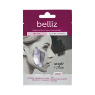 Máscara Facial Belliz para Oleosidade Carvão e Sílica (3764)
