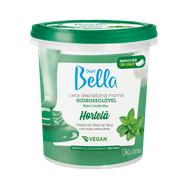 Cera Depilatória Morna Depil Bella Hidrossolúvel Hortelã 1300g