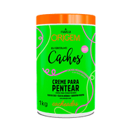 Creme para Pentear Origem Eu Escolho Cachos 2em1 Cacheadas 1000g