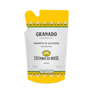 Sabonete Líquido Granado Refil Castanho do Brasil 300ml