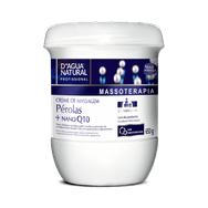 Creme de Massagem D'água Natural Pérolas + Nano Q10 650g