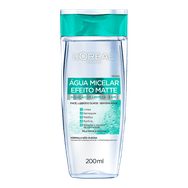 Água Micelar L'Oréal Paris Efeito Matte 200ml