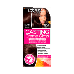 Coloração Casting Creme Gloss Castanho Escuro 300
