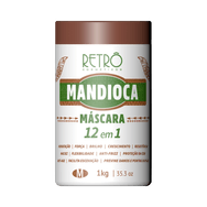 Máscara Capilar Retrô Mandioca 12em1 1000g