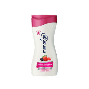 Hidratante Desodorante Monange Hidratação Nutritiva Frutas Vermelhas 200ml