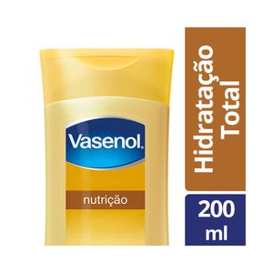 Loção Desodorante Hidratante Vasenol  Hidratação Total Nutrição 200ml