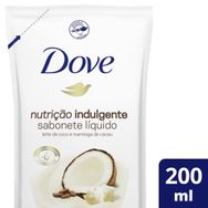 Sabonete Líquido Dove Refil Nutrição Indulgente 200ml
