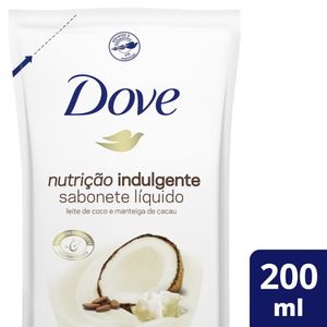 Sabonete Líquido Dove Refil Nutrição Indulgente 200ml