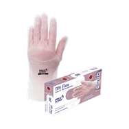 Luva Volk TPE Flex Transparente c/ 100 G