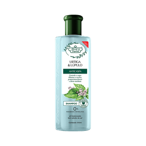 Shampoo Flores & Vegetais Urtiga & Lúpulo Anticaspa 310ml