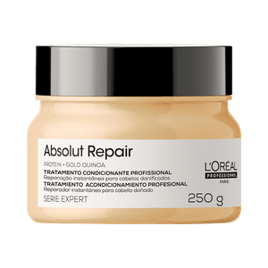 Máscara Capilar L'Oréal Professionnel Serie Expert Absolut Repair Gold Quinoa + Protein 250g