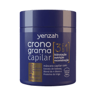 Máscara Yenzah Cronograma Capilar 3 em 1 480g