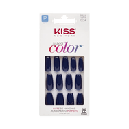 Unhas Postiças Kiss New York Salon Color Sweet Girl