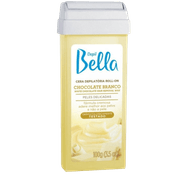 Cera Depilatória Depil Bella Roll-on Chocolate Branco 100g