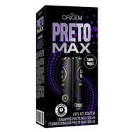 Kit Shampoo e Condicionador 300ml Nazca Preto Max Origem